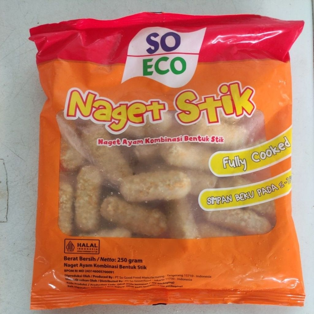 

SO ECO Naget Ayam Bentuk Stick 250g