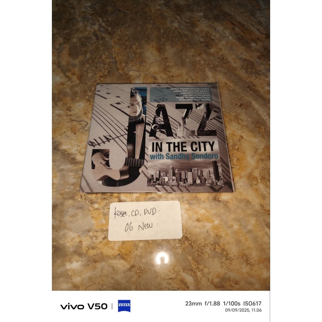 Kaset CD - Jazz In The City - With Sandhy Sondoro