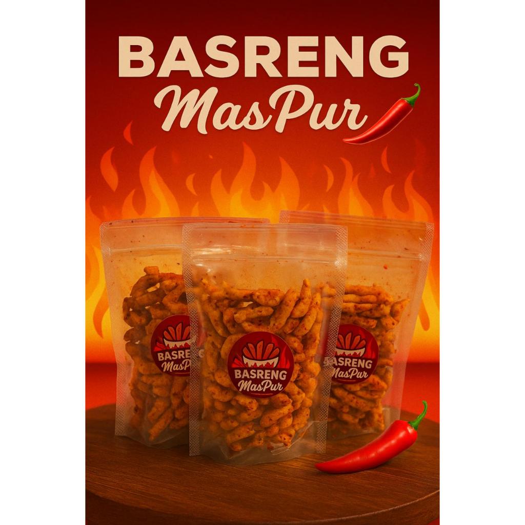 

Basreng Stik Pedas Daun Jeruk 100gr Bumbu Melimpah