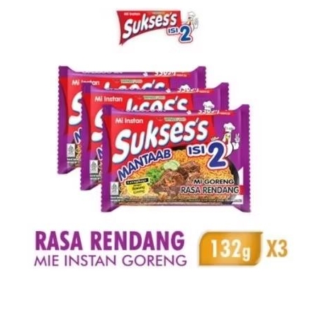 

Mie Sukses 2 rasa Rendang | 3PCS