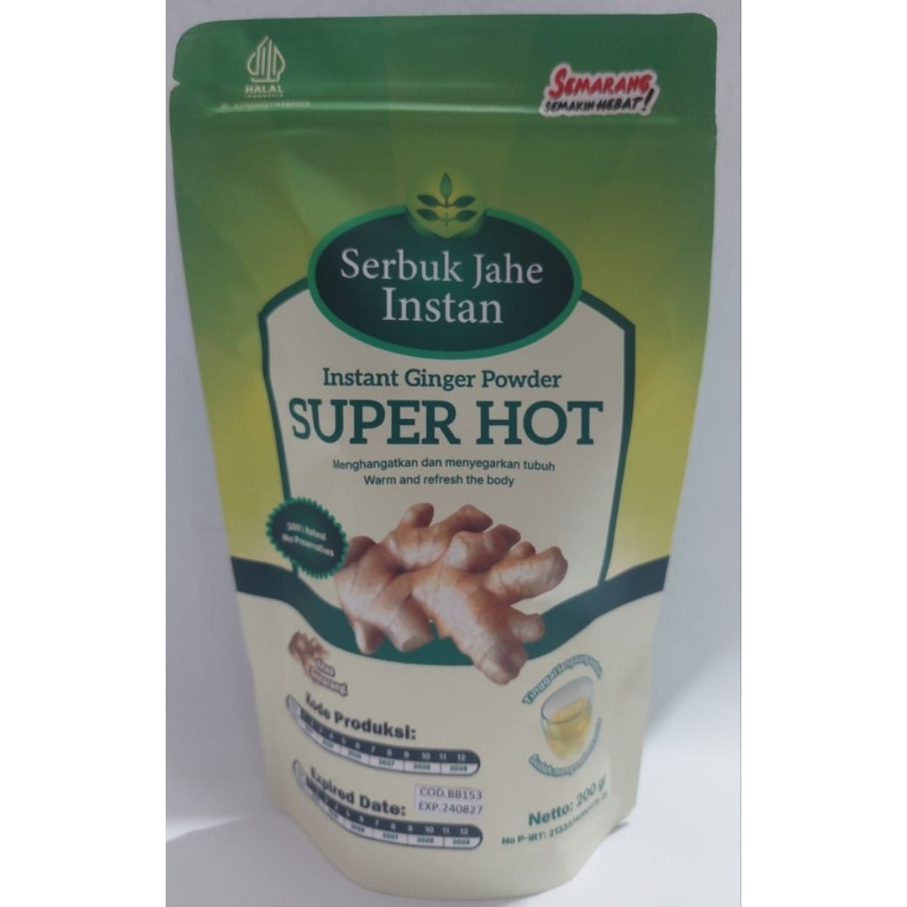 

SERBUK JAHE INSTAN SUPER HOT