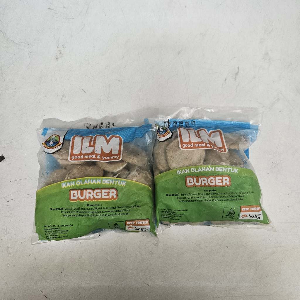 

ILM Tempura Gepeng (Bentuk Burger) 500 gam