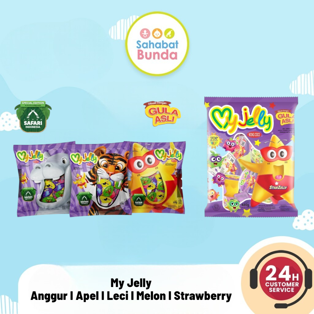 

Wong Coco My Jelly isi 15 Cup/Bungkus Buah Segar Kenyal
