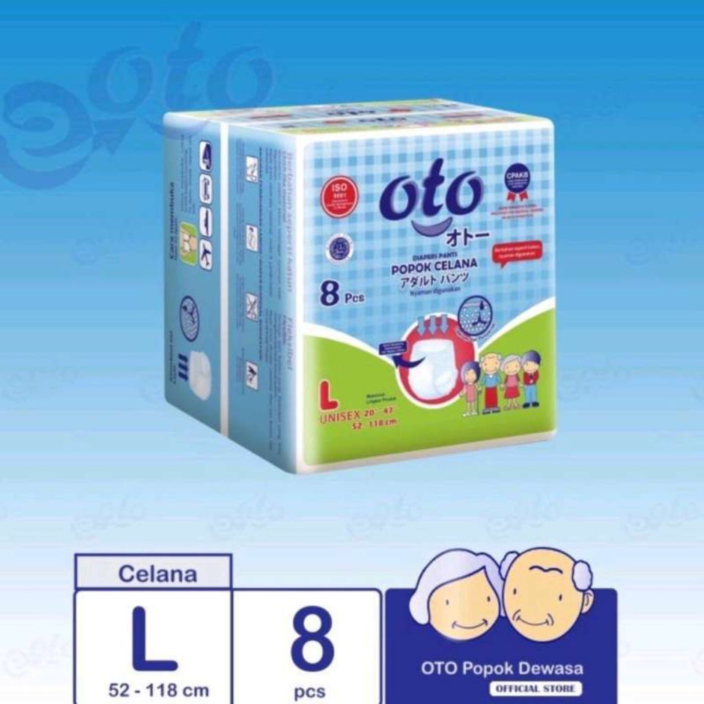 Pampers Dewasa CELANA - OTO ukuran L