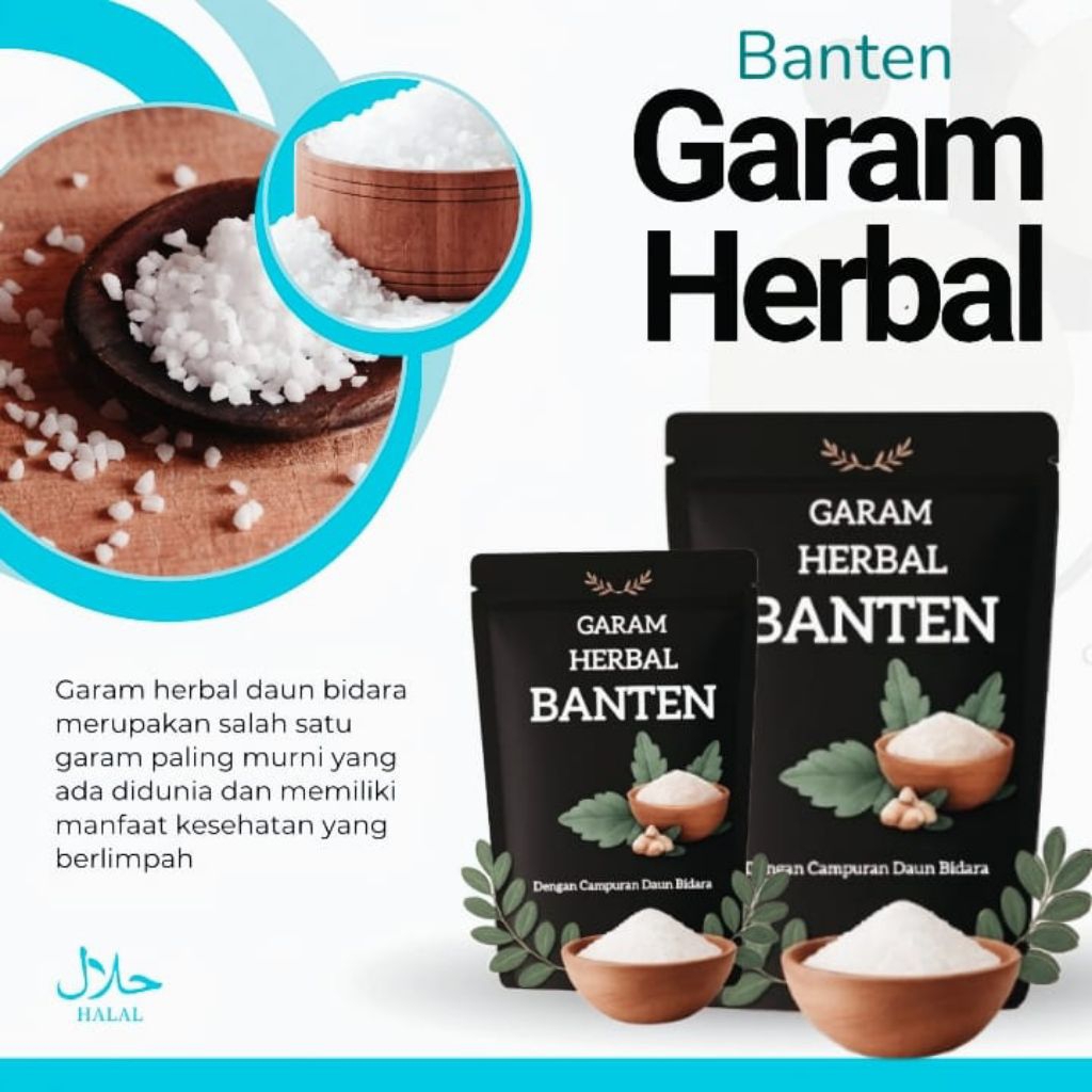 

Garam herbal Banten 200gr untuk terapi kesehatan
