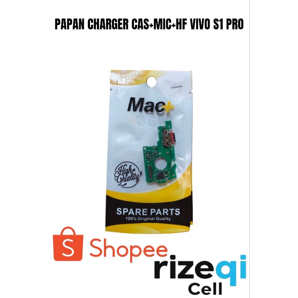 PAPAN CHARGER CAS+MIC+HF VIVO S1 PRO ORI FULL IC
