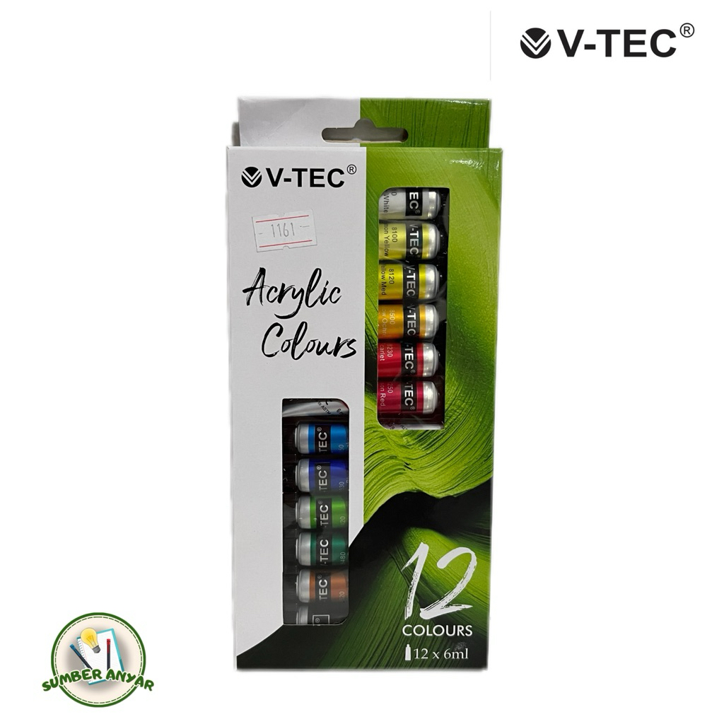 

V-Tec Cat Acrylic 12 warna 6ml
