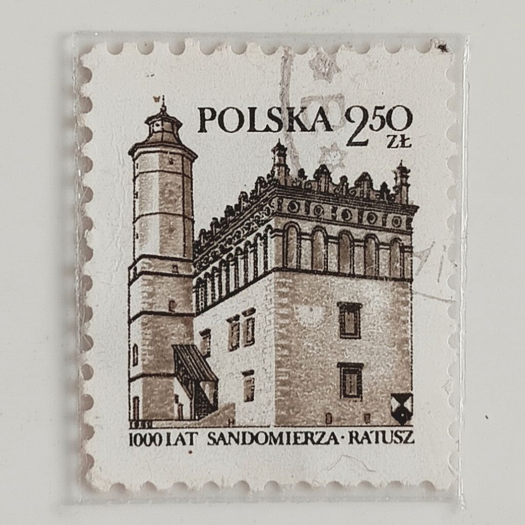 

(AD) Perangko Polandia 1980 Sandomir Town Hall 2,50 zloty Used