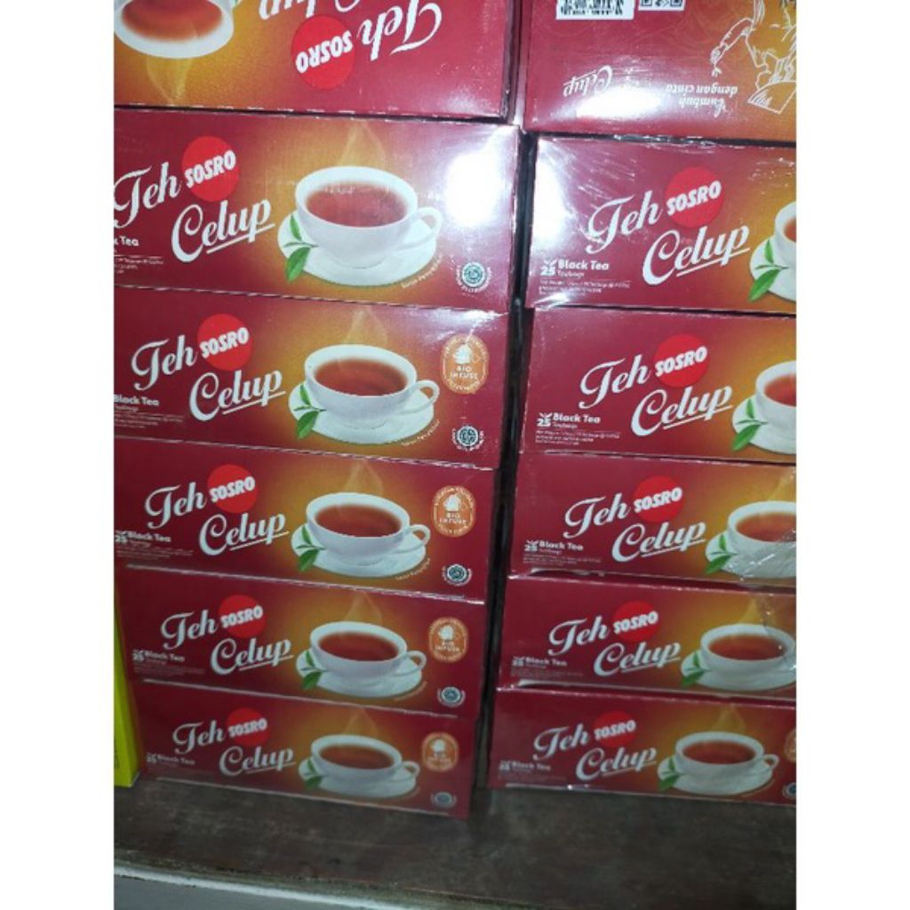 

Teh Celup Sosro Isi 25