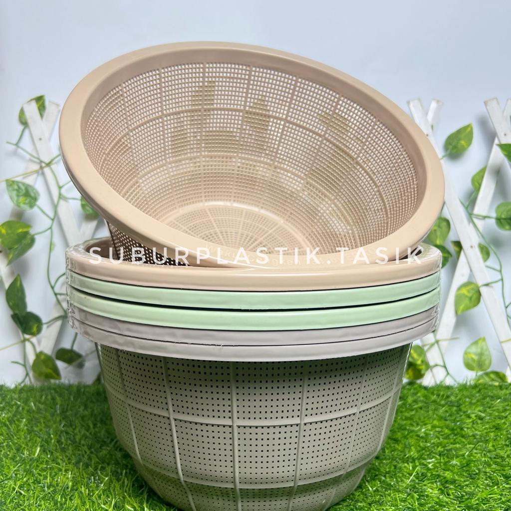 [6 pcs] Wakul Cengkeh Mono Plastik | Sangku Nasi Besar Wadah Serbaguna Bakul Tebal Berkat Hajatan