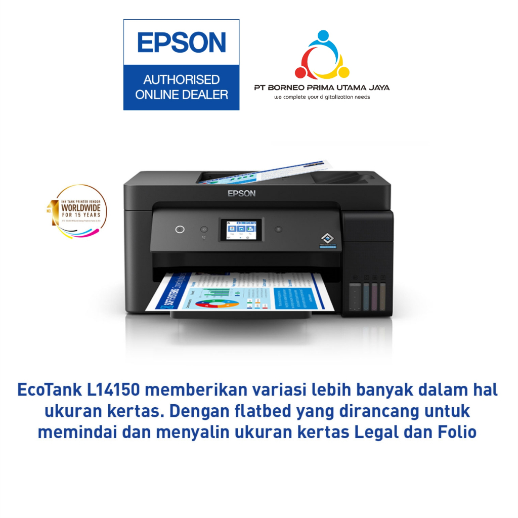 Epson Printer EcoTank L14150 A3 WiFi