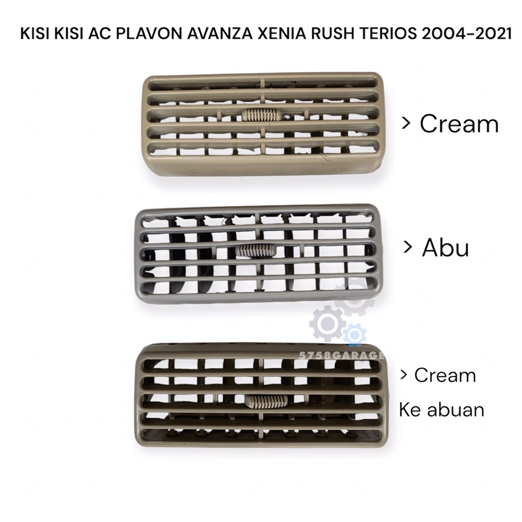 Kisi-Kisi Ac Plafon Avanza Xenia Rush Terios 2004-2021