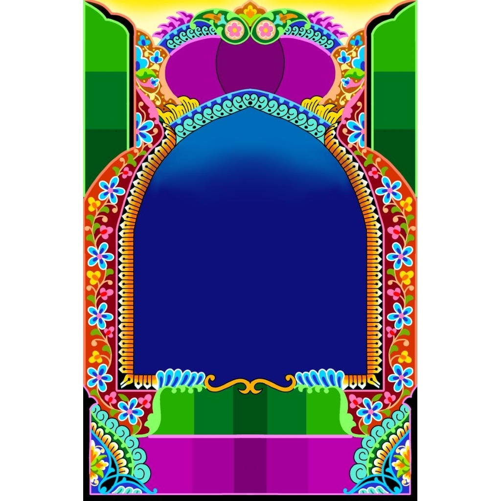 mal kaligrafi dekorasi (40×60)