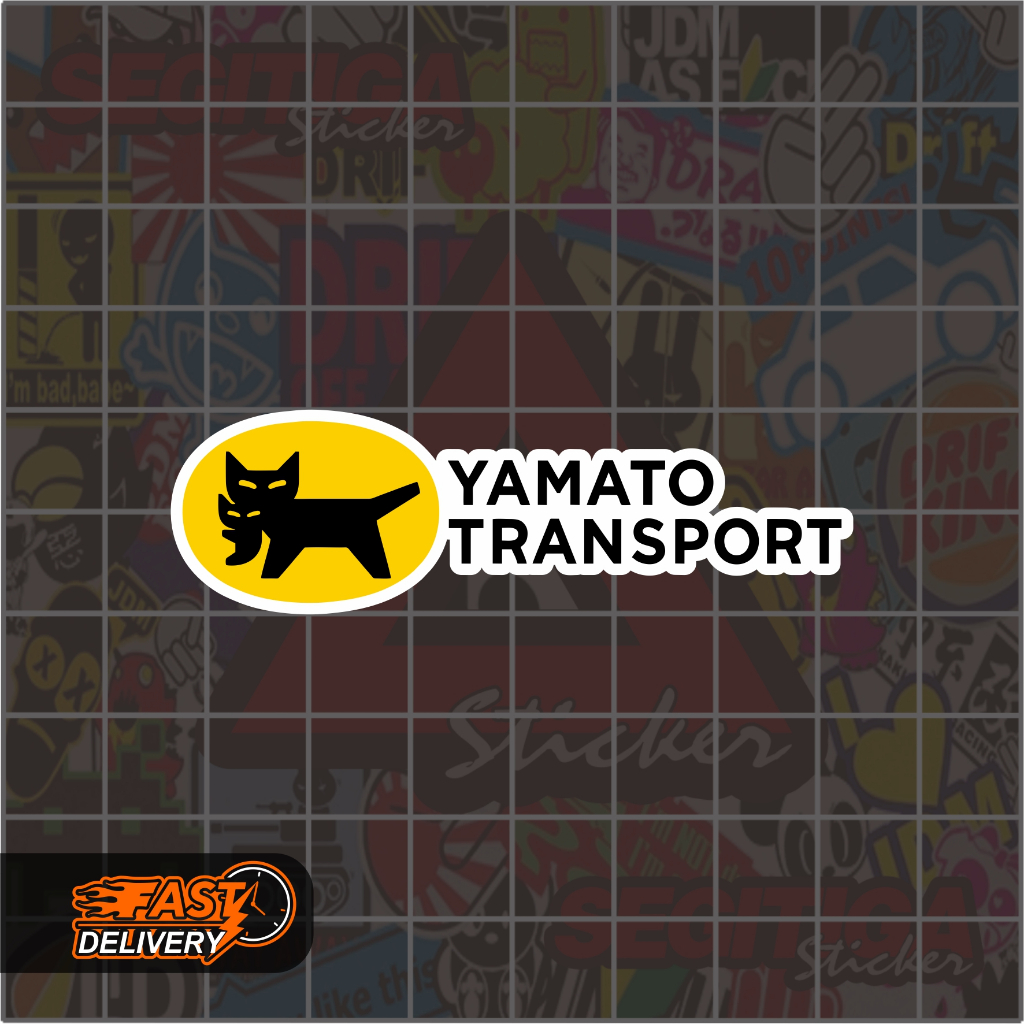 

Sticker Yamato Transport Ukuran 10 x 3 Cm