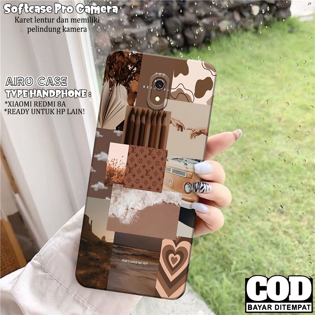 Case Xiaomi Redmi 8A - Softcase Xiaomi Redmi 8A - Fashion Case AESTHETIC - Casing Xiaomi Redmi 8A - 