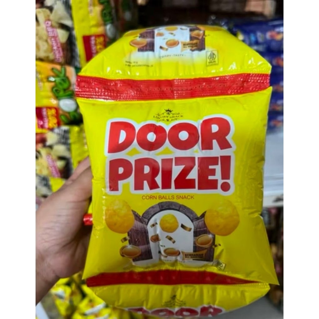 

Snack Berhadiah uang Corn ball 10pcs (1renteng) Big Aries, Big Ohayo, Jackpot, Doorprize