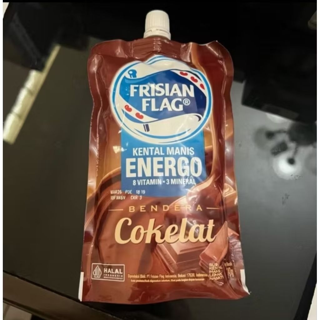 

Frisian Flag SCM Choco Pouch 240g 1dus isi 24