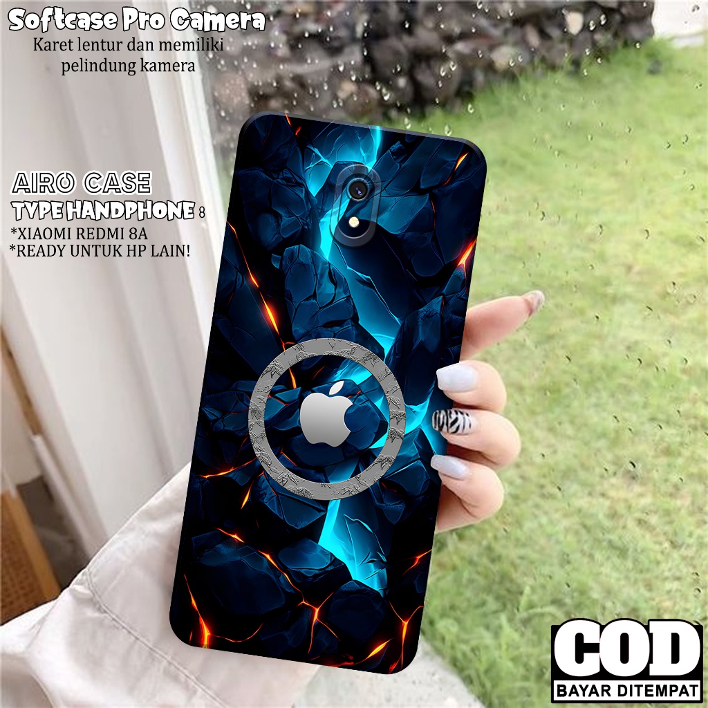 Case Xiaomi Redmi 8A - Softcase Xiaomi Redmi 8A - Fashion Case BRANDED - Casing Xiaomi Redmi 8A - So
