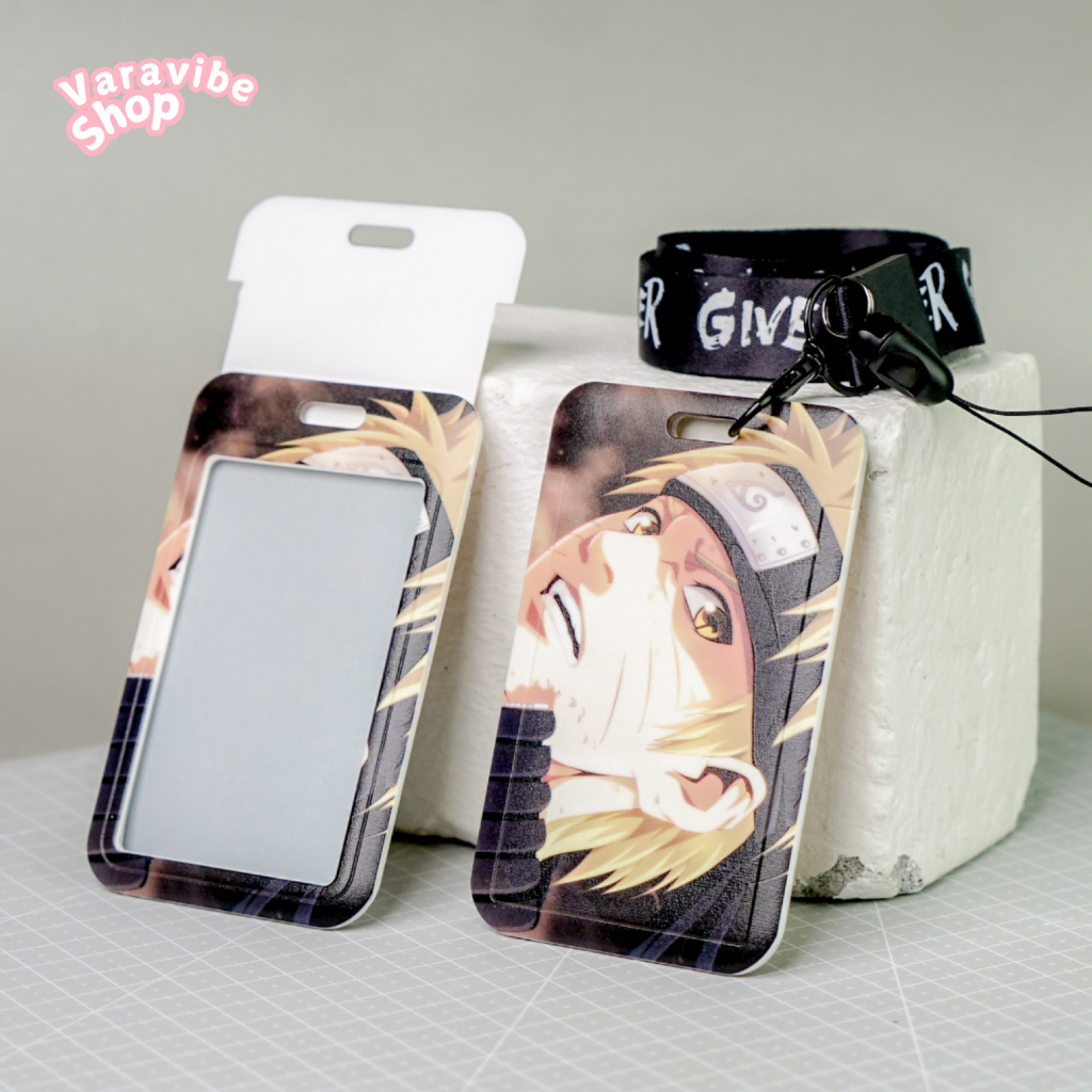 Gantungan ID Card Lanyard Anime Name Tag ID Card Holder Anime Naruto