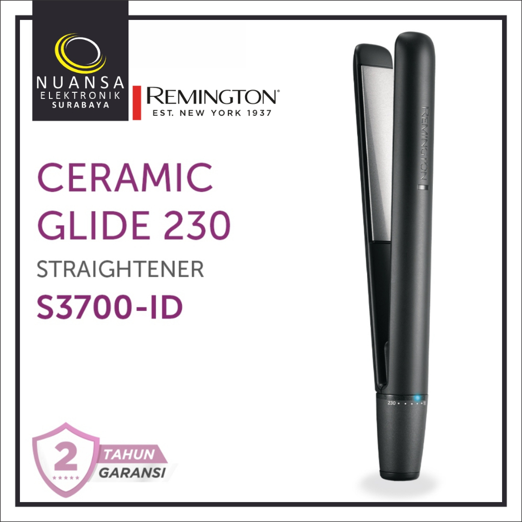 REMINGTON S3700 / S 3700 / S-3700 Ceramic Glide Hair Strightener Catokan Rambut