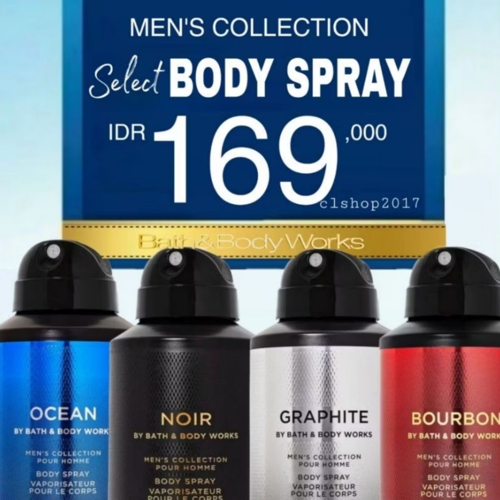 BBW MEN'S DEODORIZING DEODORANT DEO BODY SPRAY 104 G teakwood marble graphite atlantic champion lege