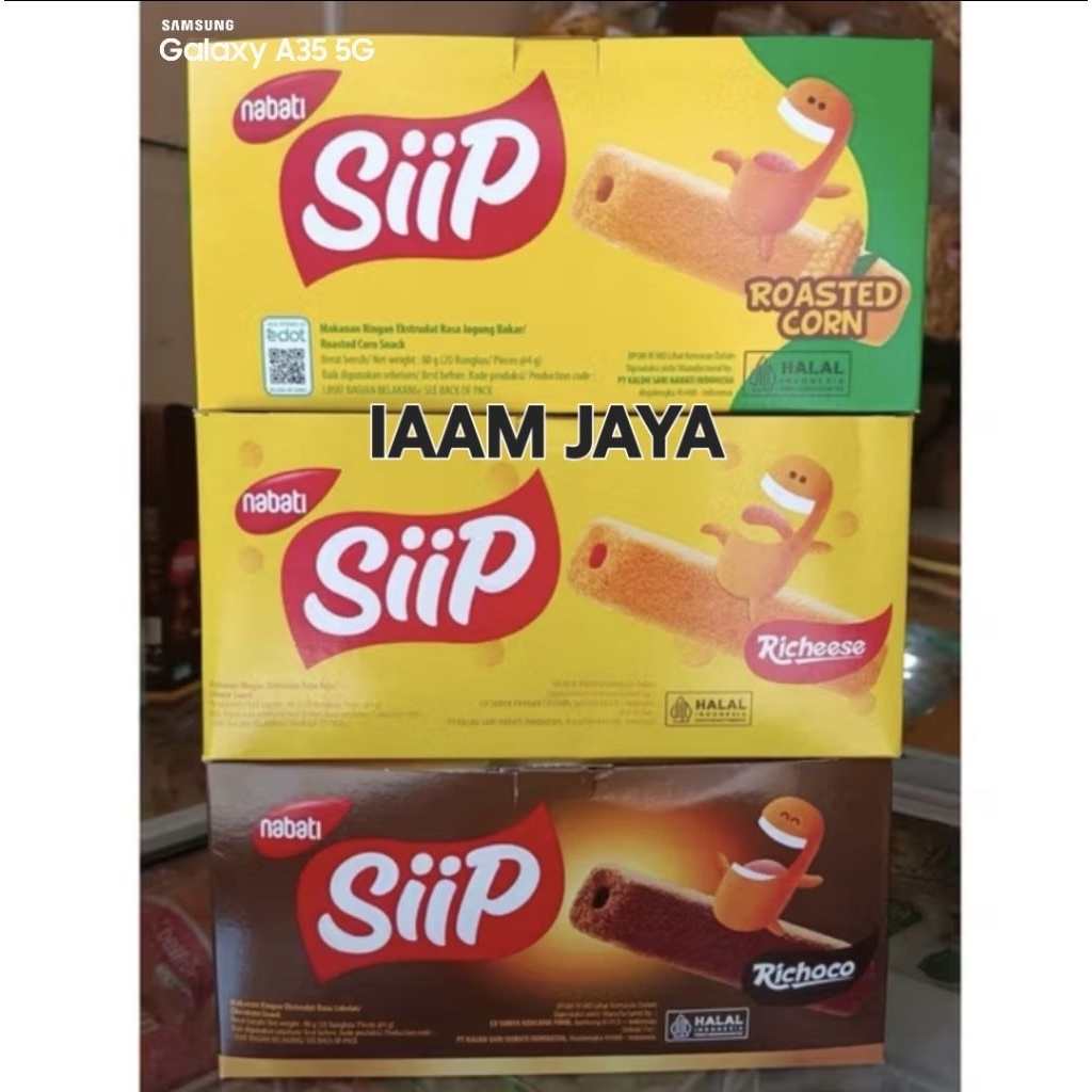 

NABATI SIIP WAFER 1BOX ISI 20 PCS