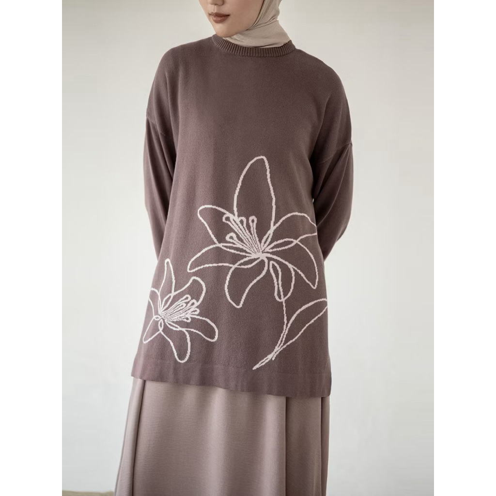 (preloved) Aska Label - Sweater Rajut