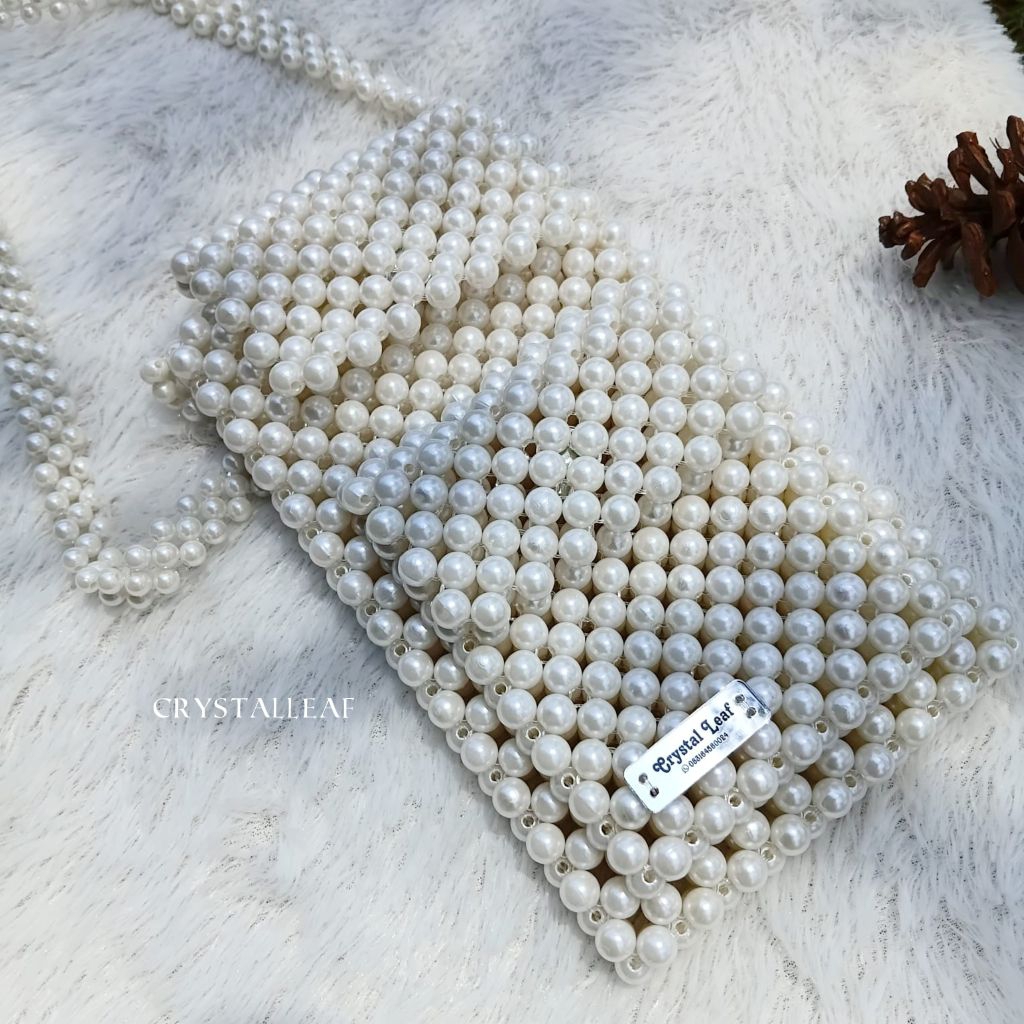 PEARL PHONE BAG/ Tas Hp Manik-manik mutiara