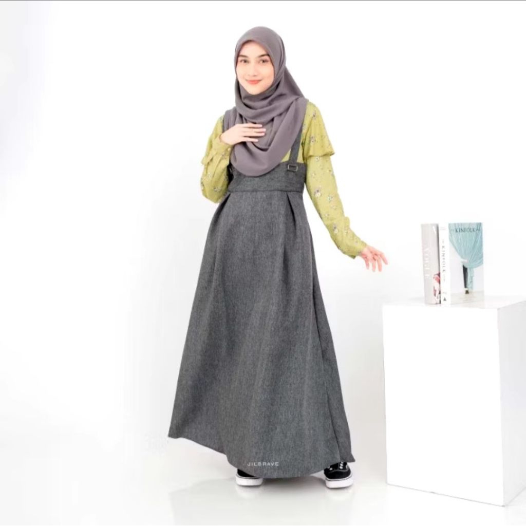 Qiana Overall Dress by JILBRAVE Size XL Pineaple