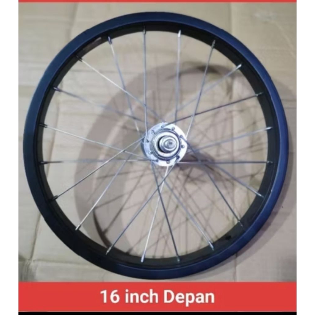 Velg Sepeda Ukuran 16 inch Bahan Alloy