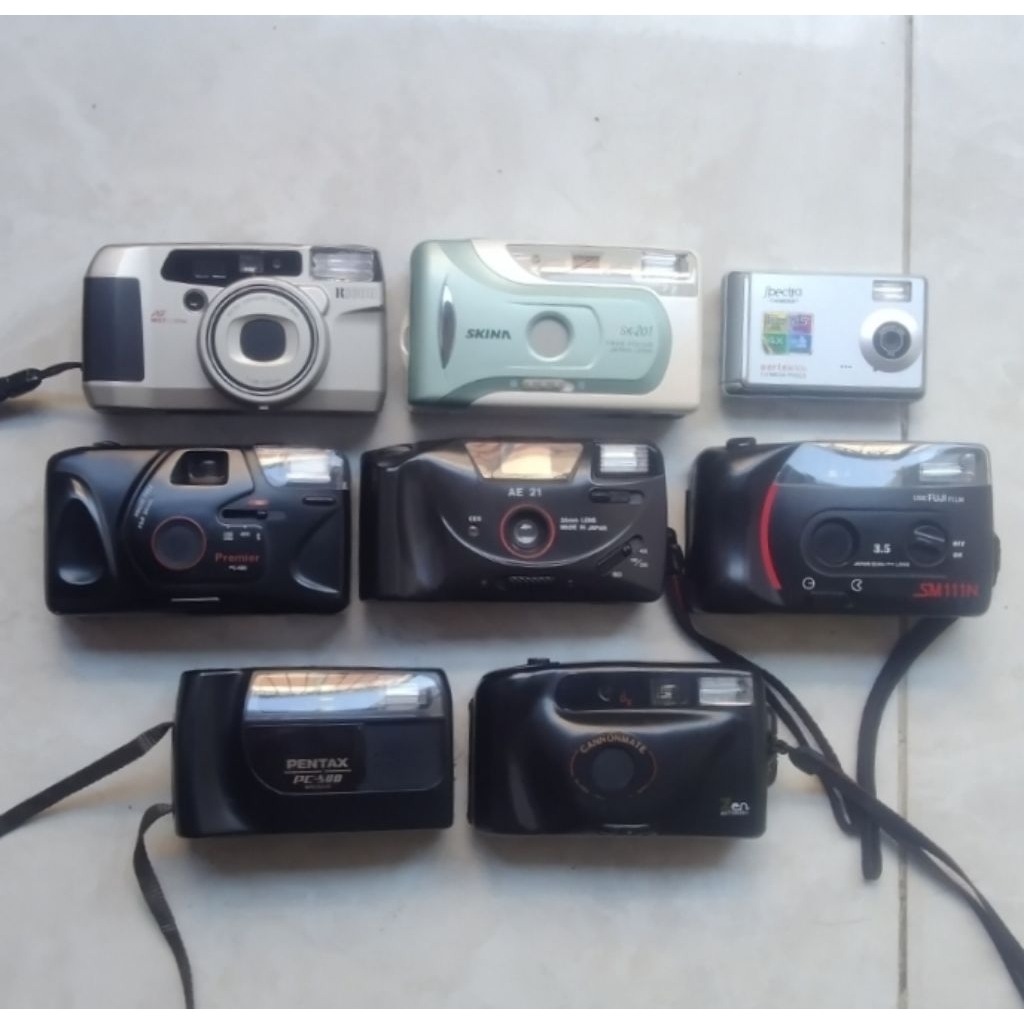 Borongan 8 kamera lawas