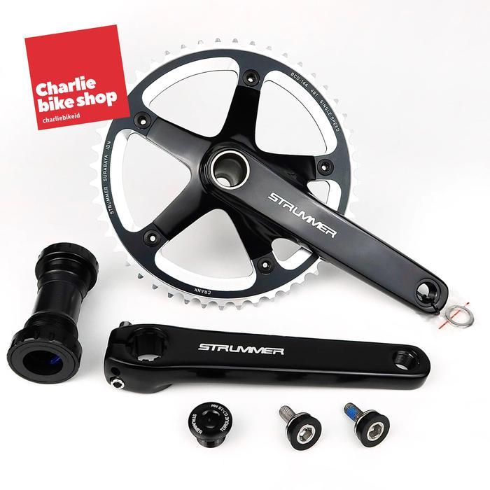 Crankset Strummer CW-880 BCD-144 48T Hollowtech 2 Fixie Single Speed