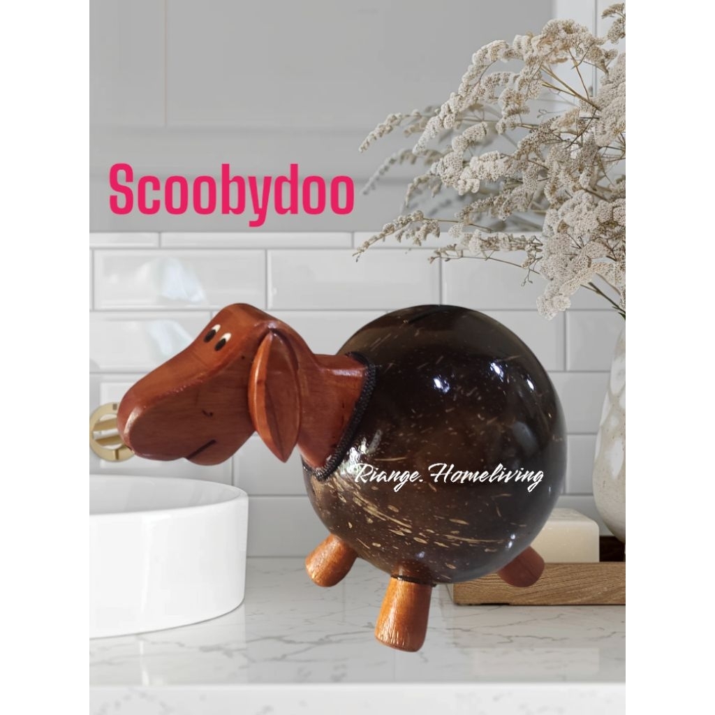 Celengan Hewan  Batok Kelapa/Celengan Tempurung Kelapa