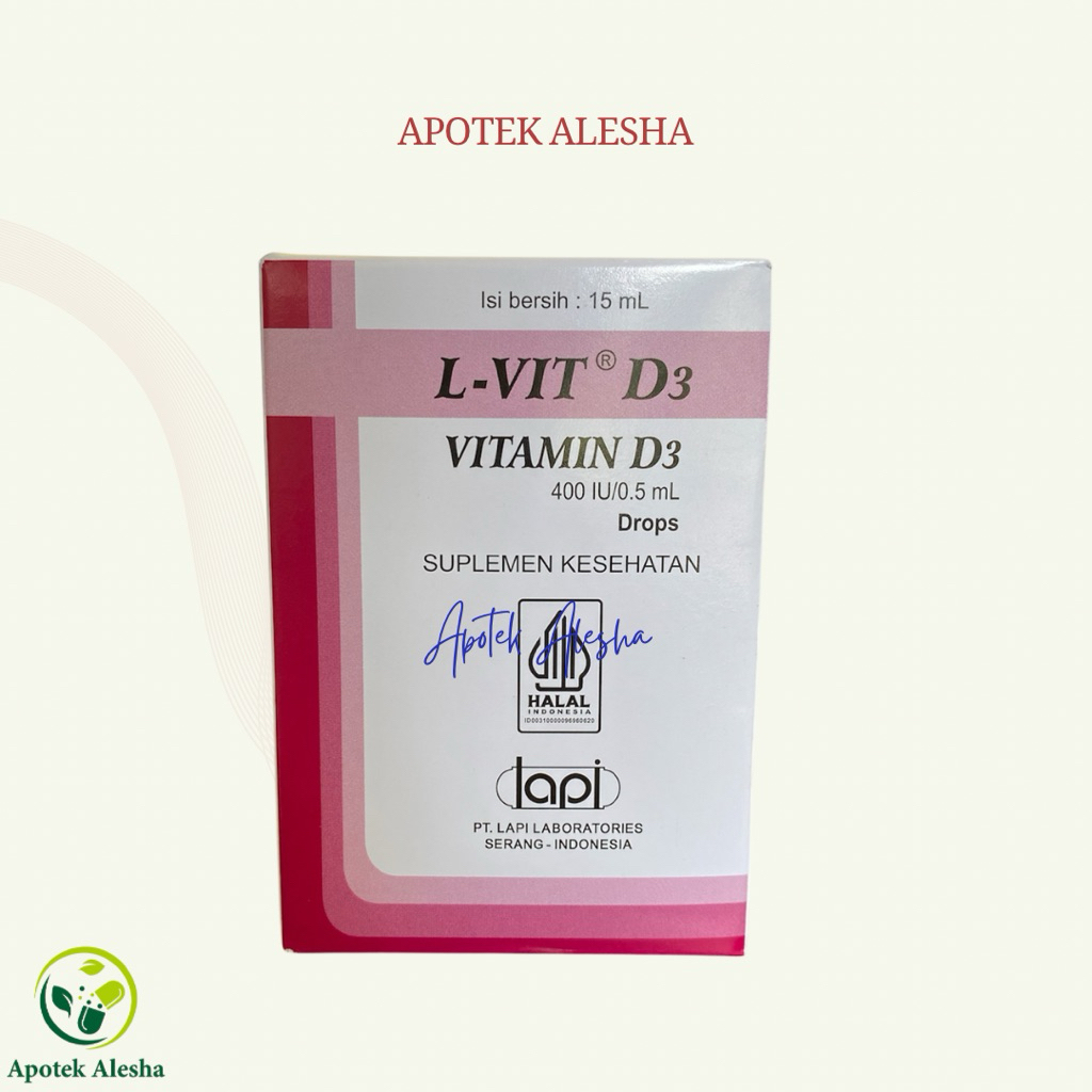L-VIT D3 DROP | L VIT D3 400 IU | VIT D3 400 IU DROPS