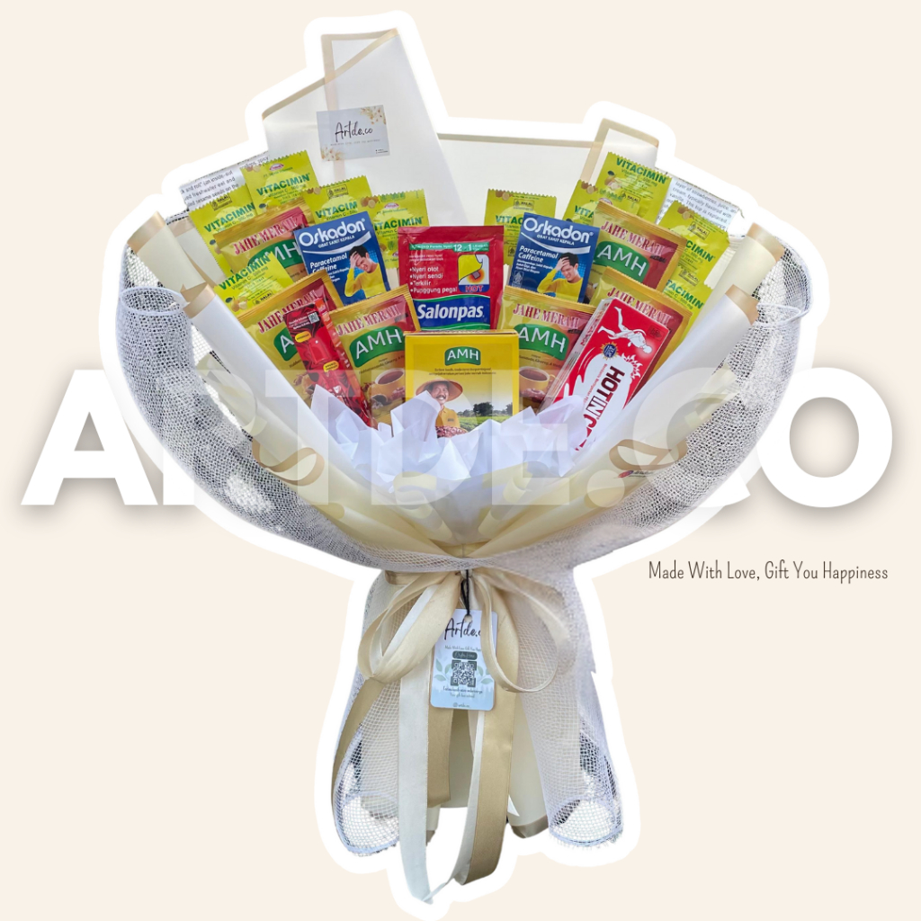 

Artde.co Care Bouquet Wellness Essentials - Buket Obat/Vitamin