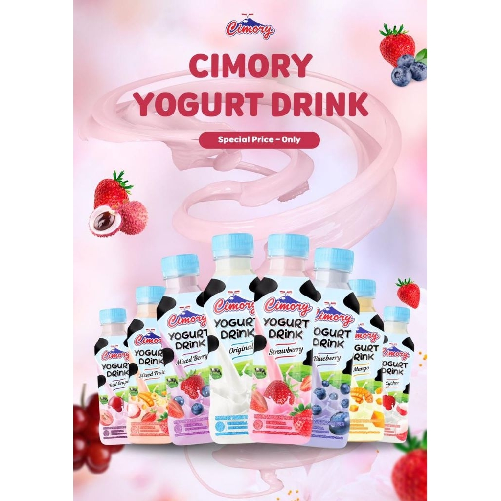 

Cimory yogurt drink 250ml 1 krat isi 24pcs
