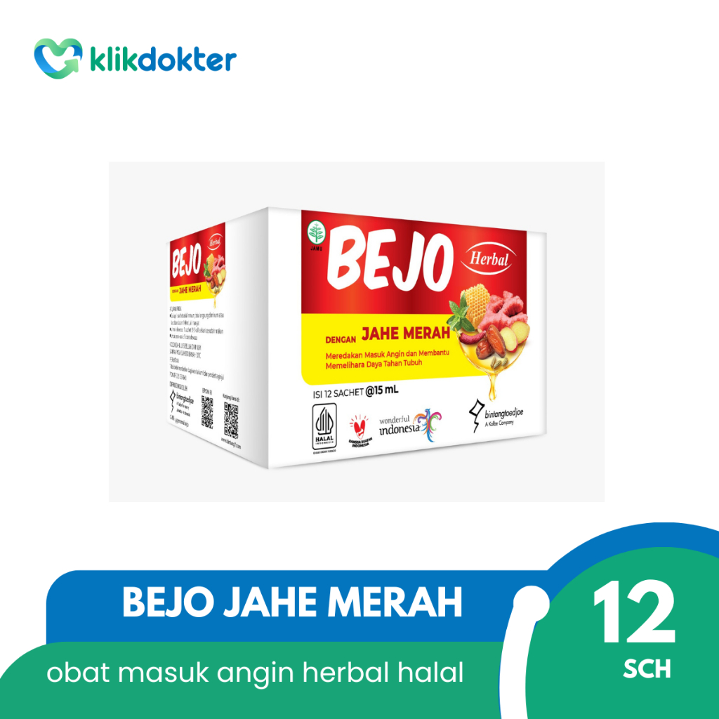 

BEJO Jahe Merah 12x15ml