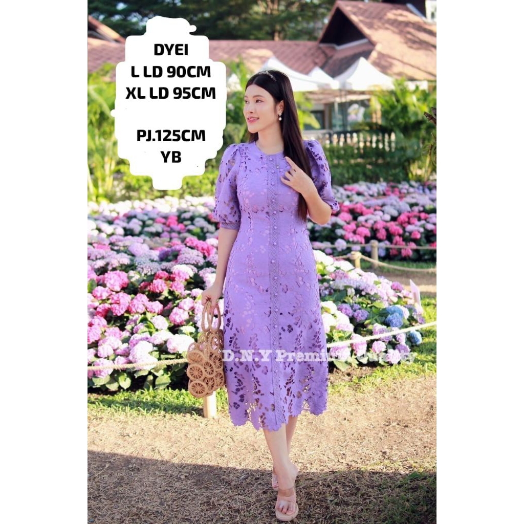Dress DNY Premium mewah bangkok