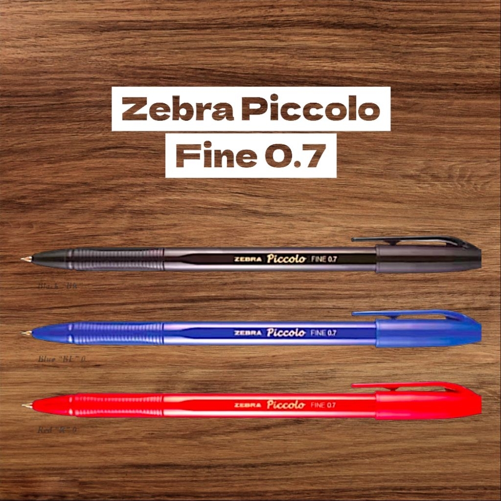 

Pulpen Zebra Piccolo Fine 0.7 | Pack (Isi 12 Pcs)