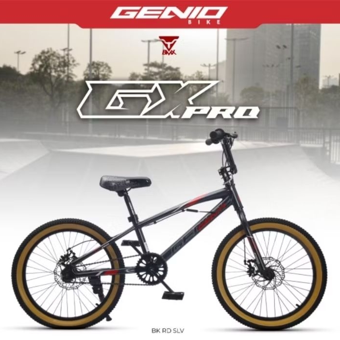 Sepeda Bmx 20inch Genio GX Pro Frame Alloy