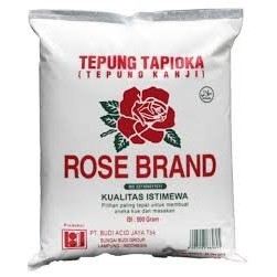 rose brand tepung tapioka 500gr dan 1kg