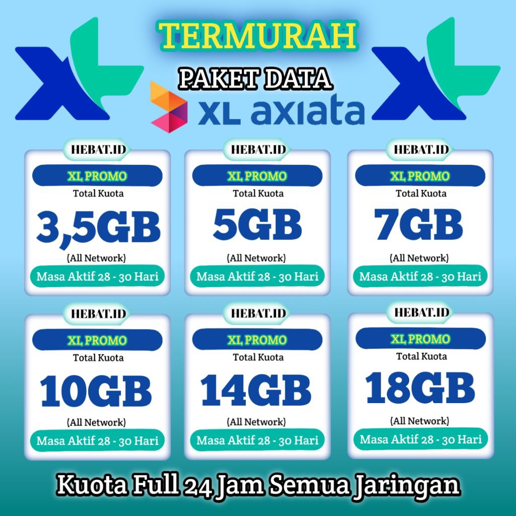 XTRA COMBO FLEX/PAKET DATA XL/KUOTA INTERNET XL/PAKET DATA/PAKET INTERNET/KUOTA INTERNET/DATA INTERN