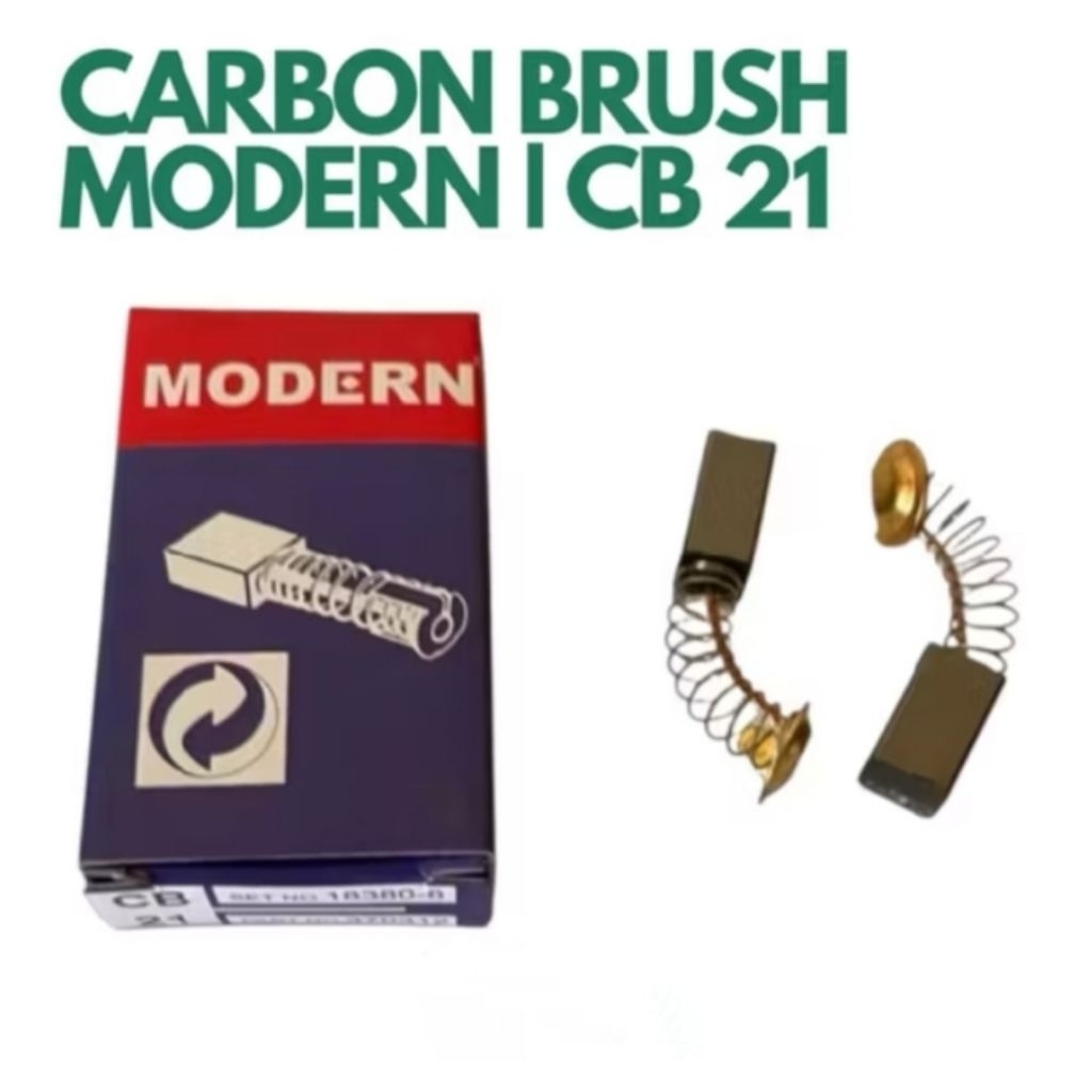 CB 21 MODERN/CARBON BRUSH 21 MODERN/CARBON BRUSH MESIN PLANER SUGU HITACHI/KUL ARANG MESIN KETAM PAS