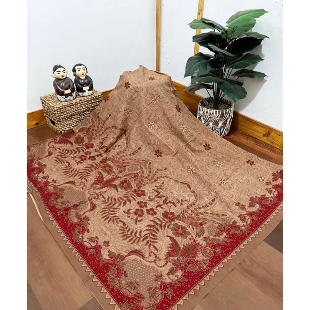 Kain Batik Katun Premium Motif Bunga