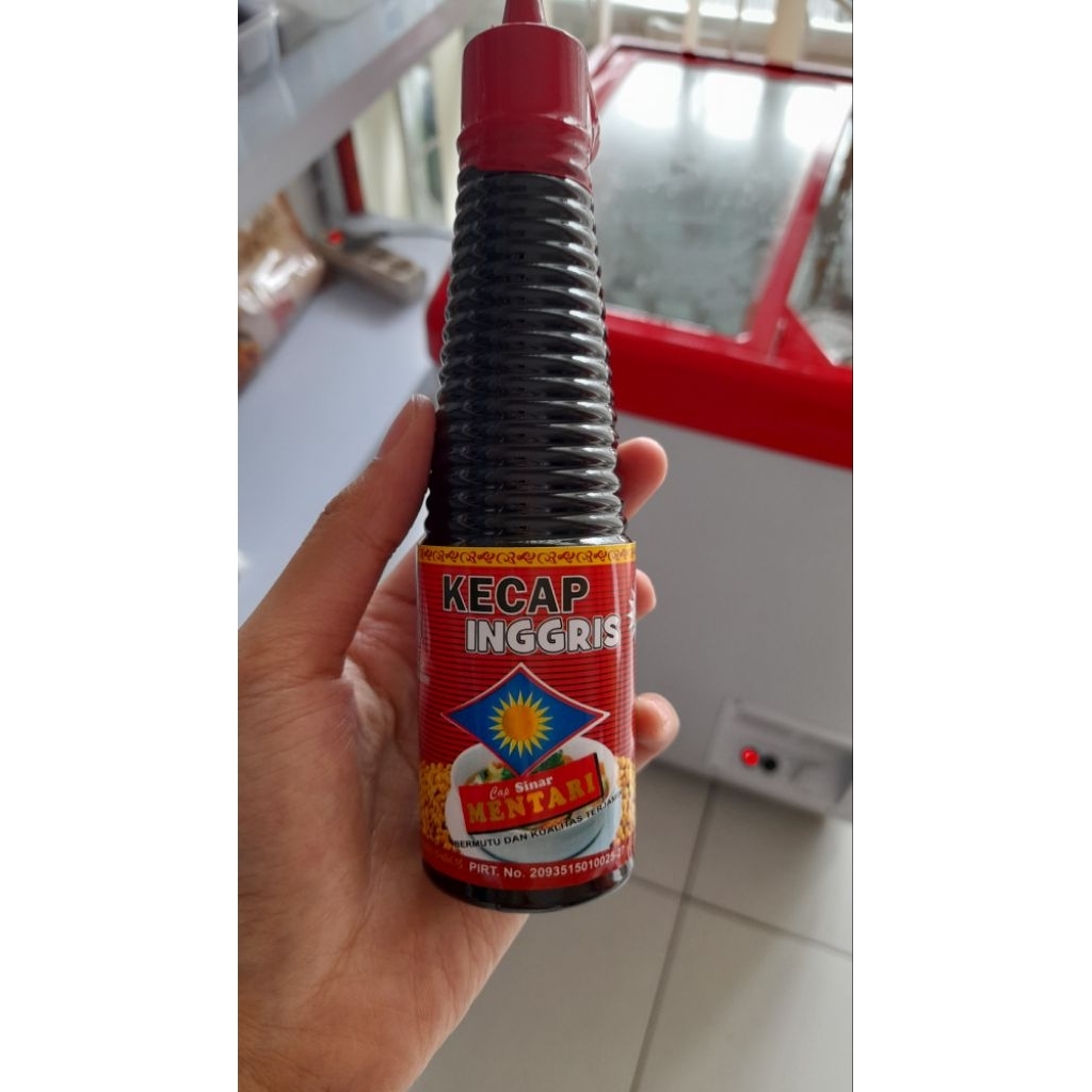 

KECAP INGGRIS CAP SINAR MENTARI 150 ML HALAL
