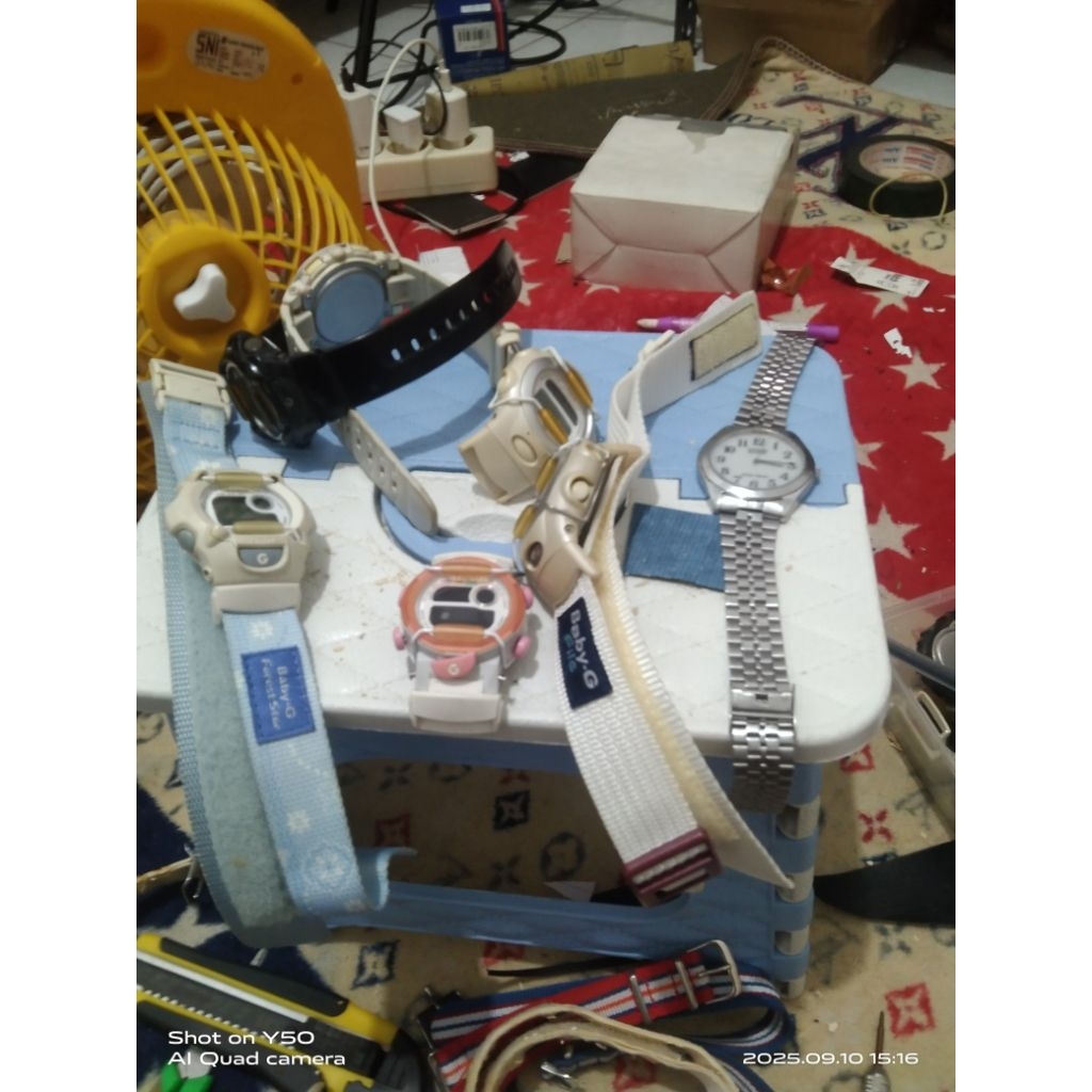 bezel, spring bar, adaptor, strap baby g