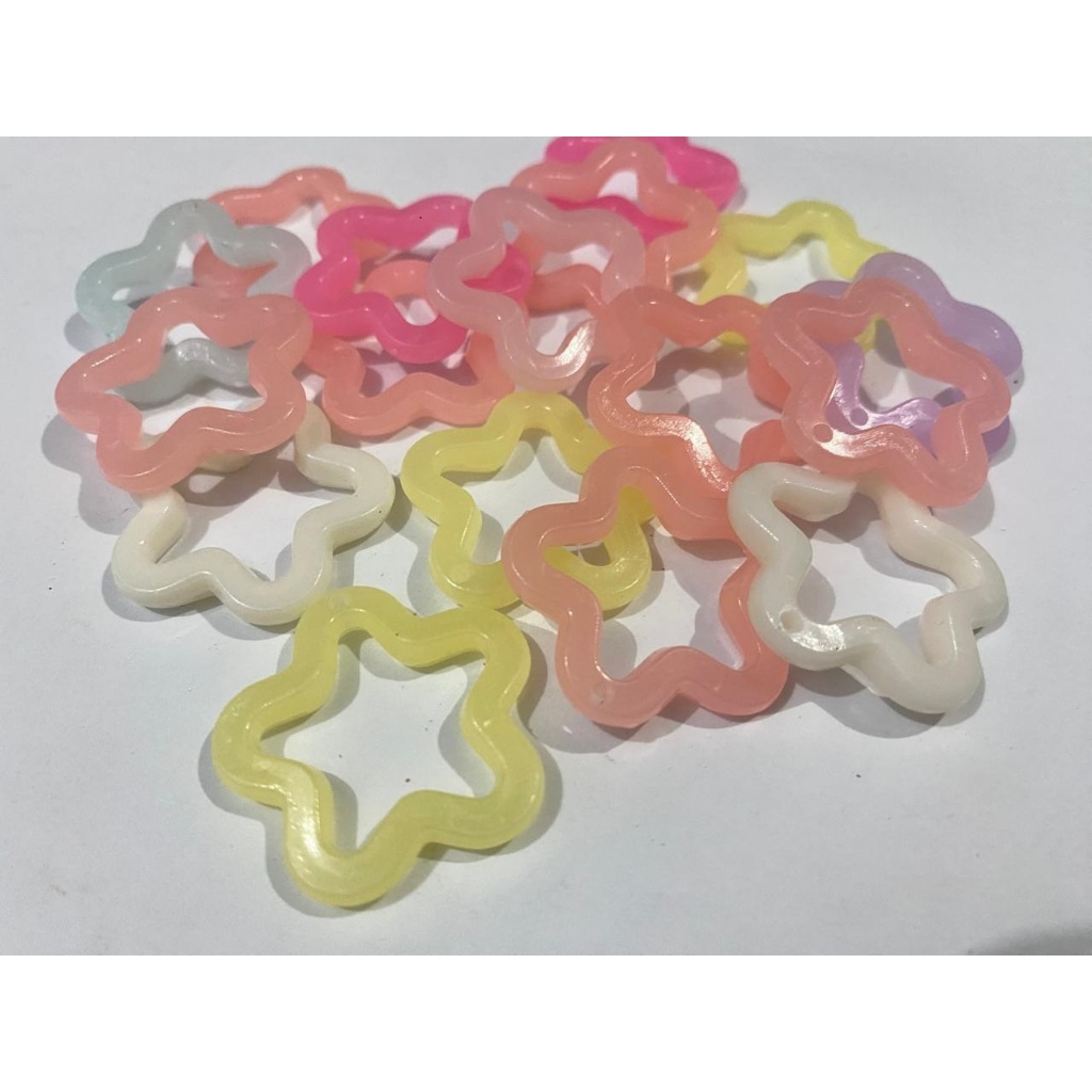 ( 500 gram ) Manik - Manik Pastel