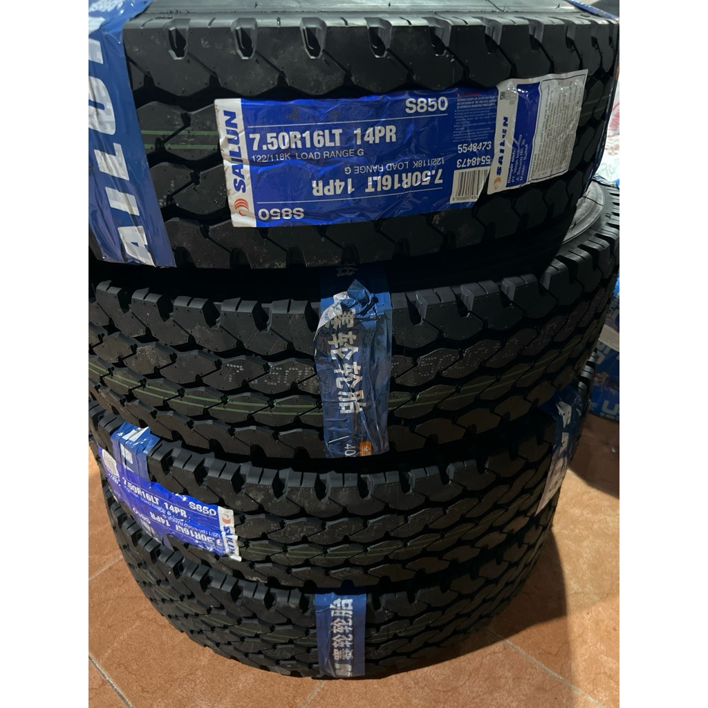 Ban Truk Sailun 750 R16 16 S850 SET termurah