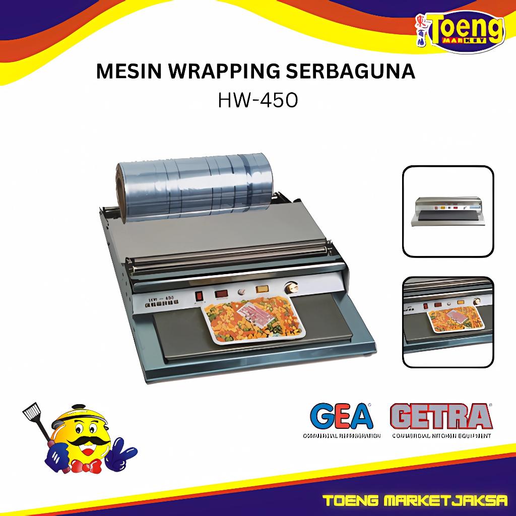 Mesin Wrapping Serbaguna - HAND WRAPPER HW-450 GETRA