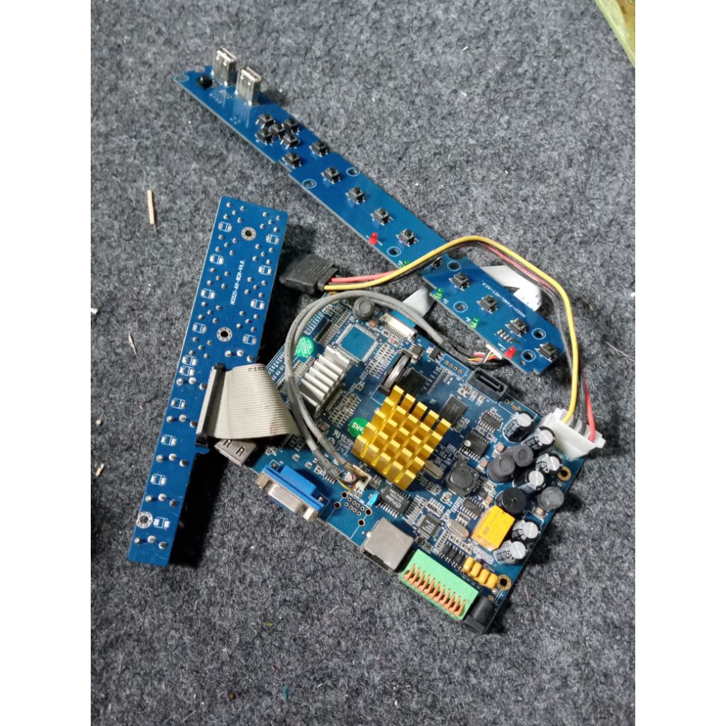 mesin dvr 4.8. ch. mainboard pc mobo. tv lg 22inch